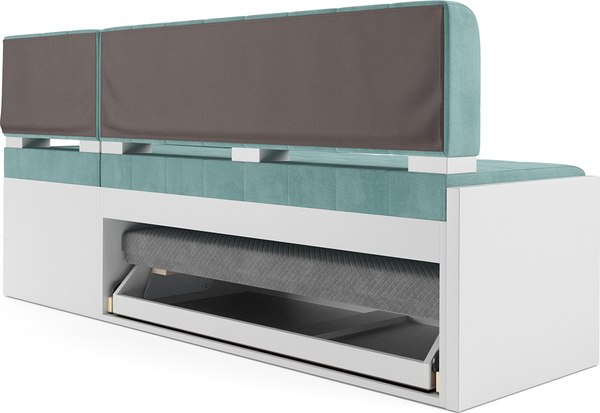 Уголок кухонный мягкий Mebel-Ars Ганновер 176x82x104