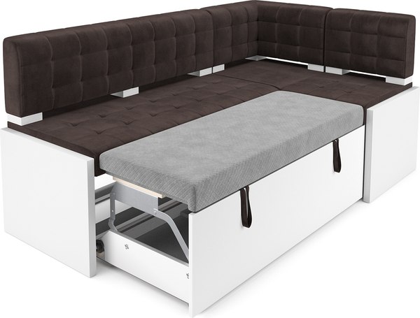 Уголок кухонный мягкий Mebel-Ars Ганновер 176x82x104