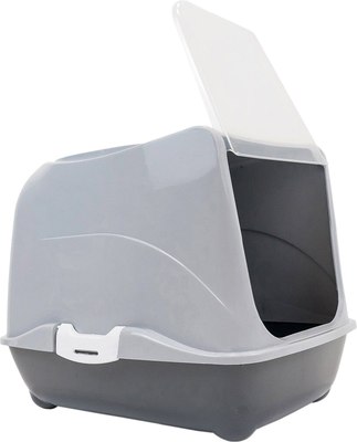 Туалет-домик ZooM Малый закрытый с дверцей / 2929сер