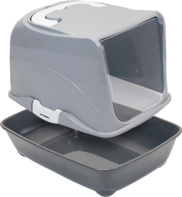 Туалет-домик ZooM Малый закрытый с дверцей / 2929сер