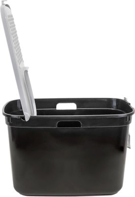 Туалет-домик ZooM Закрытый с верхним входом / 2932черн