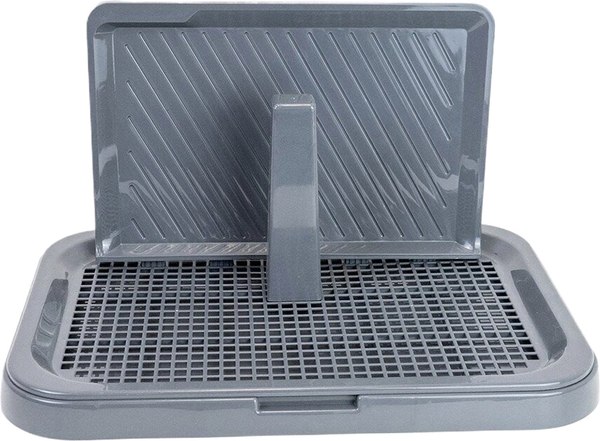 Туалет-лоток Дарэленд Виконт малый со столбиком и стенкой / 2938сер