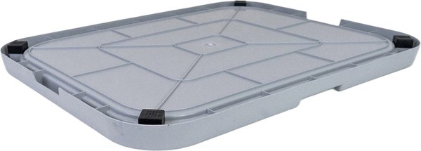 Туалет-лоток Дарэленд Виконт средний со столбиком и стенкой / 2939св-сер