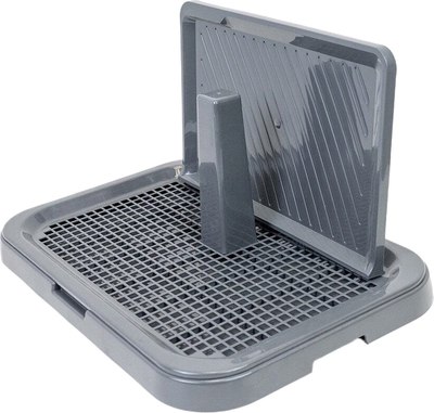 Туалет-лоток Дарэленд Виконт средний со столбиком и стенкой / 2939сер