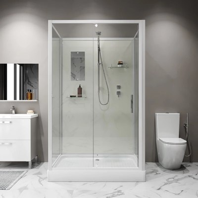 Душевая кабина Niagara Standart ST100/80/15Q/BK 100х80х200