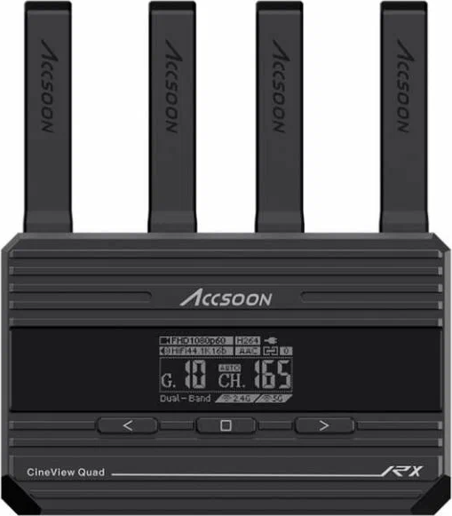Приемопередатчик видеосигнала Accsoon CineView Quad RX / 29836 - фото
