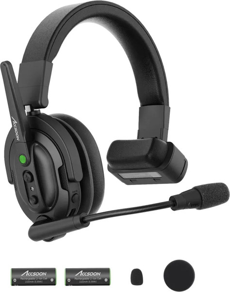 Наушники-гарнитура Accsoon CoMo MIC02-H Мастер / 31945