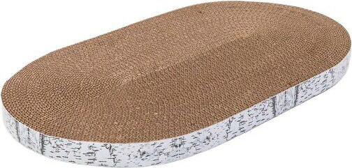 Когтеточка Чип Пень березовый овальный с пропиткой / 840016бер - фото