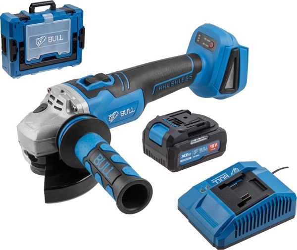 Профессиональная угловая шлифмашина Bull CSG 1812 R Xcase / 1333859 - фото