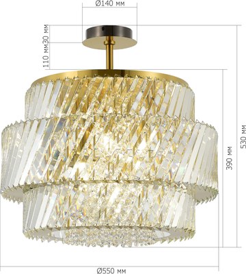 Потолочный светильник ST Luce SL6138.313.12