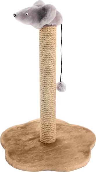 Когтеточка Чип Столбик с мышью / 8320кор - фото