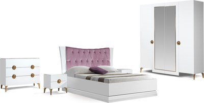 Двуспальная кровать Кастанье Теона-4 180см СП 030-02