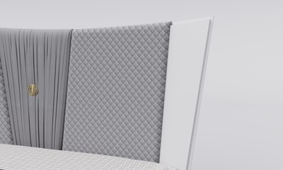 Двуспальная кровать Кастанье Теона-6 180см СК 003-02