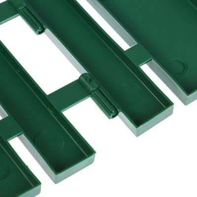 Изгородь декоративная Кострома Пластик Чудный сад 25x170см 5 секций