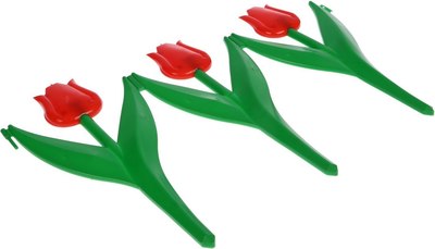 Изгородь декоративная Кострома Пластик Тюльпан 30x225см 5 секций