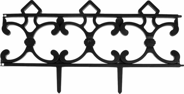 Изгородь декоративная Кострома Пластик Парковый 30x290см 5 секций - фото