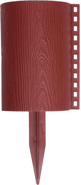 Изгородь декоративная Кострома Пластик Бревнышко 24x100см 10 секций - фото