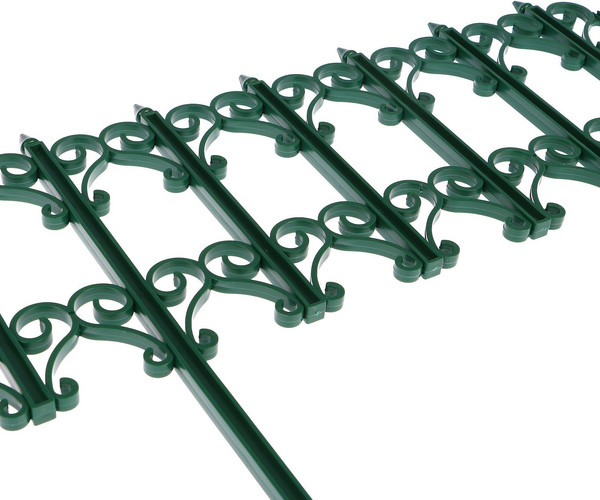 Изгородь декоративная Кострома Пластик Классика 25x180см 5 секций