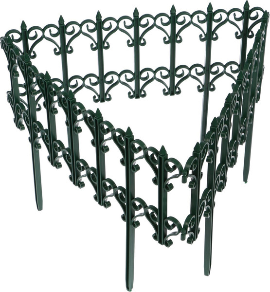 Изгородь декоративная Кострома Пластик Классика 25x180см 5 секций