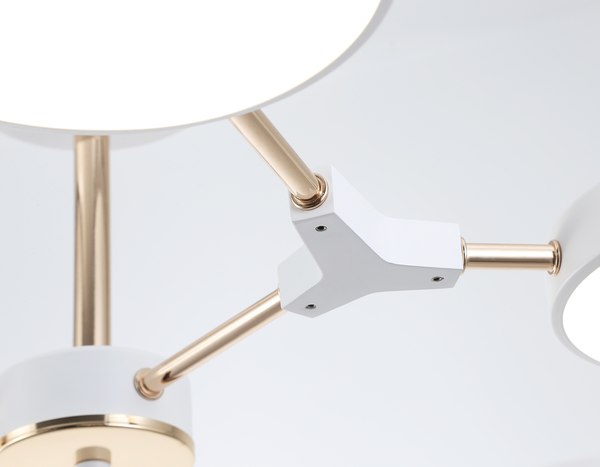 Люстра Ambrella FL516333/6 WH/FGD