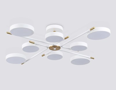 Люстра Ambrella FL516338/8 WH/CP