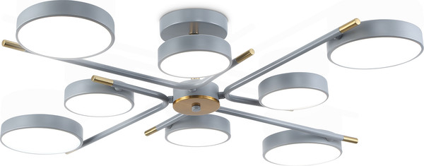Люстра Ambrella FL516339/8 GR/CP