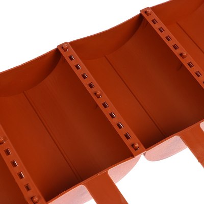 Изгородь декоративная Кострома Пластик Бревнышко 24x100см 10 секций