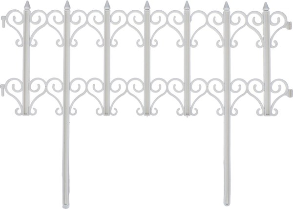 Изгородь декоративная Кострома Пластик Классика 25x180см 5 секций - фото