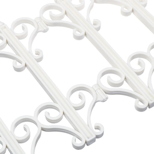 Изгородь декоративная Кострома Пластик Классика 25x180см 5 секций