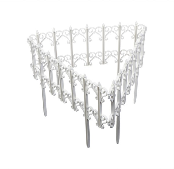 Изгородь декоративная Кострома Пластик Классика 25x180см 5 секций