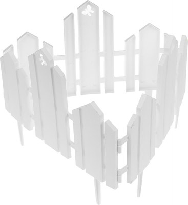 Изгородь декоративная Кострома Пластик Чудный сад 25x270см 5 секций