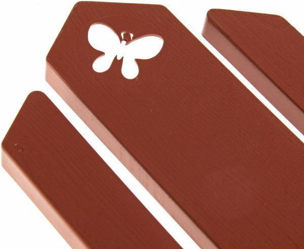 Изгородь декоративная Кострома Пластик Чудный сад 25x270см 5 секций