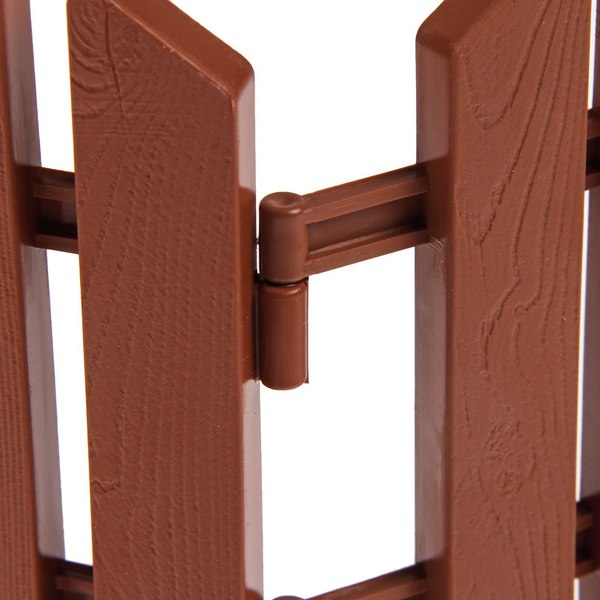 Изгородь декоративная Кострома Пластик Чудный сад 25x270см 5 секций