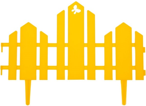 Изгородь декоративная Кострома Пластик Чудный сад 25x170см 5 секций - фото