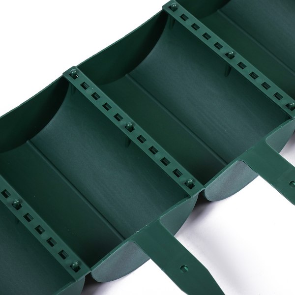 Изгородь декоративная Кострома Пластик Бревнышко 24x100см 10 секций