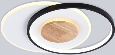 Люстра Ambrella FL4789 WH/BK/WD - фото