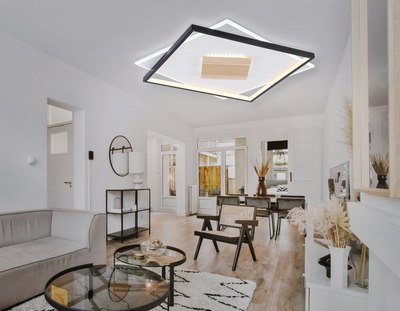 Потолочный светильник Ambrella FL4791 WH/BK/WD