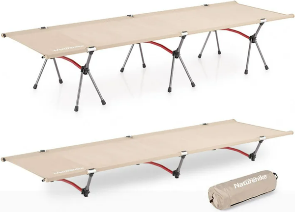 Раскладушка туристическая Naturehike XJC06 / NH20JJ009-KH