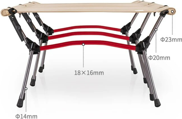 Раскладушка туристическая Naturehike XJC06 / NH20JJ009-KH