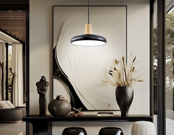 Потолочный светильник Ambrella FL4839 BK/WD