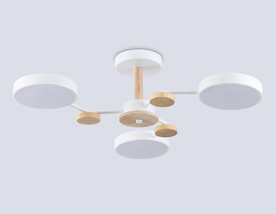Люстра Ambrella FL4855/3 WH/WD