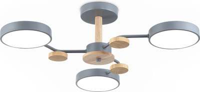 Люстра Ambrella FL4856/3 GR/WD