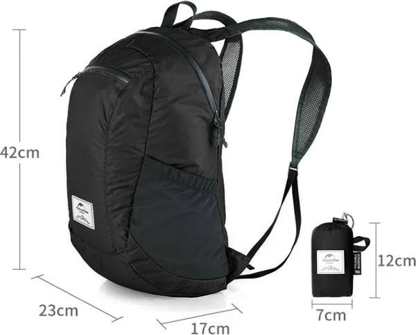 Рюкзак туристический Naturehike NH17A012-B-B