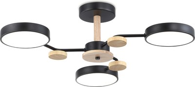 Люстра Ambrella FL4857/3 BK/WD