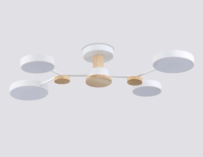 Люстра Ambrella FL4858/4 WH/WD