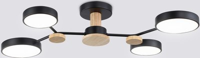 Люстра Ambrella FL4860/4 BK/WD - фото