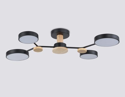Люстра Ambrella FL4860/4 BK/WD
