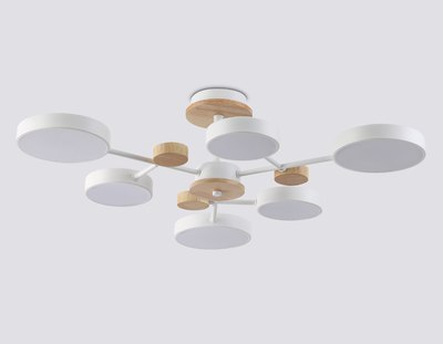 Люстра Ambrella FL4861/6 WH/WD