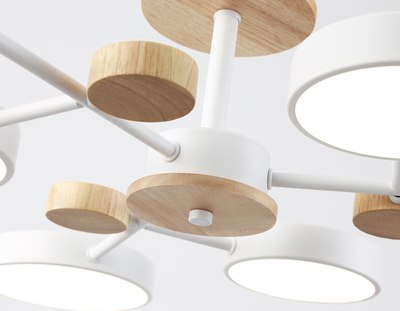 Люстра Ambrella FL4861/6 WH/WD