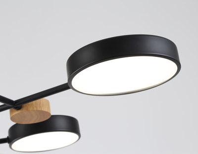 Люстра Ambrella FL4863/6 BK/WD
